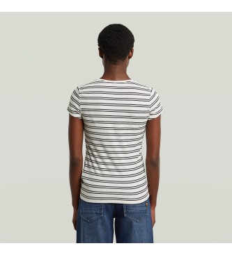 G-Star Stripe Eyben T-shirt white
