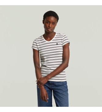 G-Star Stripe Eyben T-shirt white