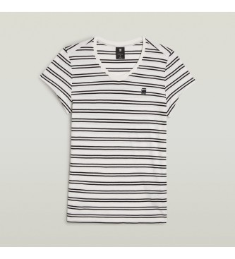 G-Star Stripe Eyben T-shirt white