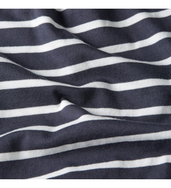 G-Star T-shirt w paski szary