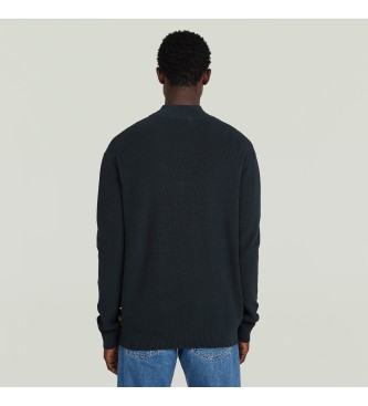 G-Star Structure Half navy jumper