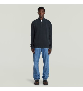 G-Star Structure Half navy jumper
