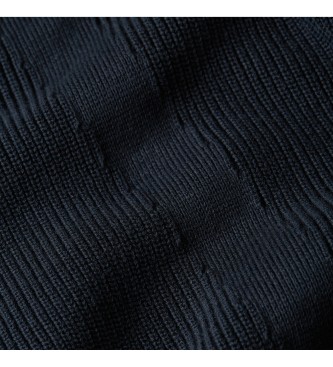 G-Star Structure Half navy jumper