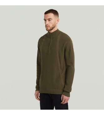 G-Star Structure Half pullover green