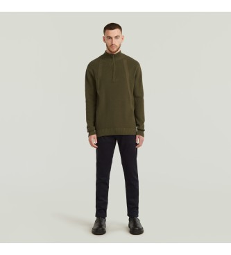 G-Star Structure Half pullover green