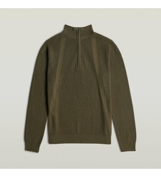 G-Star Structure Half pullover green