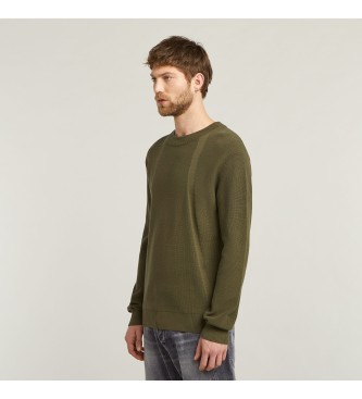 G-Star Structure green jumper
