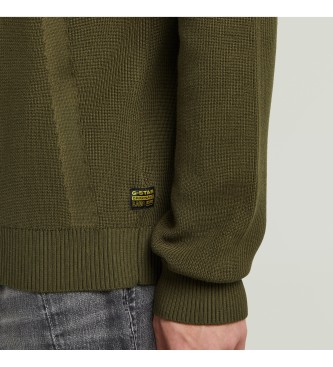 G-Star Structure green jumper