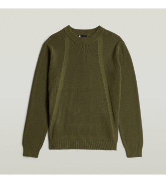 G-Star Structure green jumper