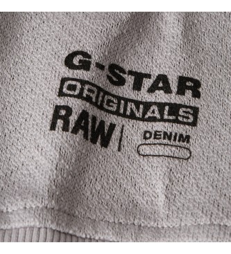 G-Star Sweatshirt Musa Stencil grijs