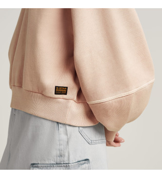 G-Star Beigefarbenes Overdyed Sweatshirt in bergre 