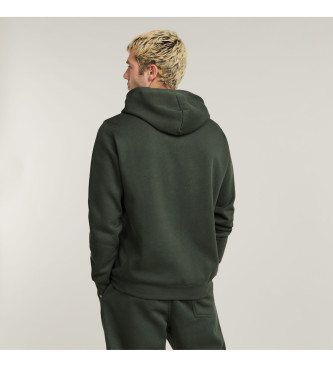 G-Star Sweatshirt com capuz Premium Core verde