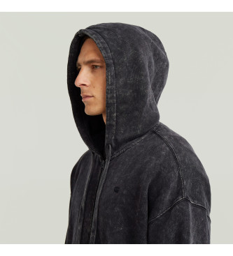 G-Star Sweatshirt solta lavada preta