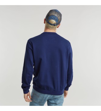 G-Star Circle Graphic Sweatshirt navy