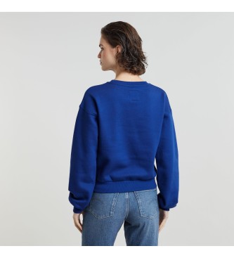 G-Star Kreis Grafik Lose Sweatshirt blau