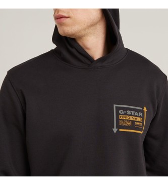 G-Star Originals Catch Hoodie schwarz