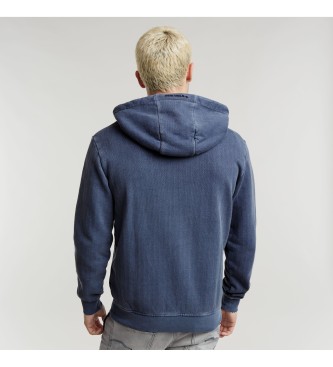 G-Star Sudadera Con Capucha Overdyed marino