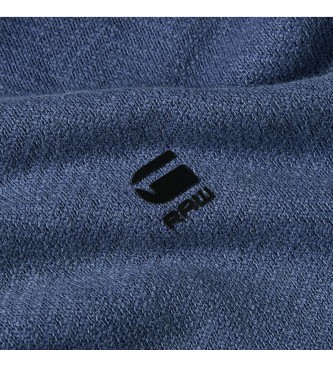 G-Star Sudadera Con Capucha Overdyed marino