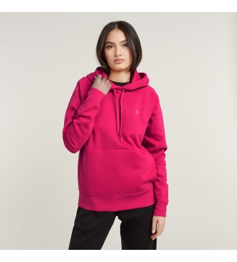 G-Star Bluza Premium Core Hoodie 2.0 różowa