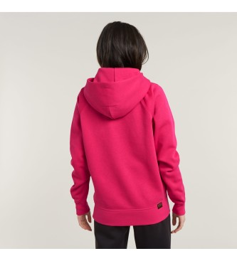 G-Star Bluza Premium Core Hoodie 2.0 różowa