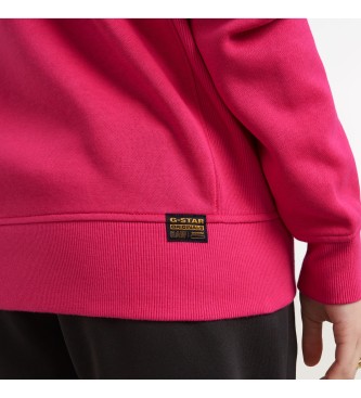 G-Star Bluza Premium Core Hoodie 2.0 różowa