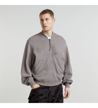 G-Star Sweatshirt GA-1 Graphic Los Bomber grijs