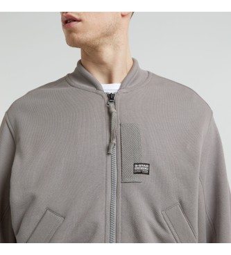 G-Star Sweatshirt GA-1 Graphic Loose Bomber grey