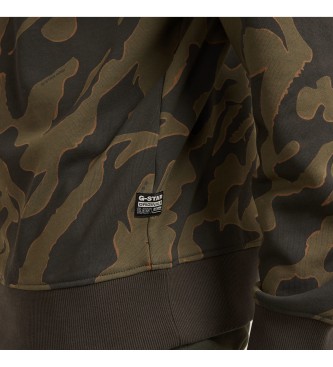 G-Star Island Camo sweatshirt green