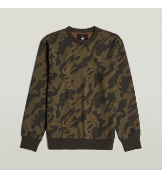 G-Star Island Camo sweatshirt green