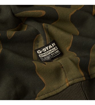 G-Star Sudadera Island Camo verde