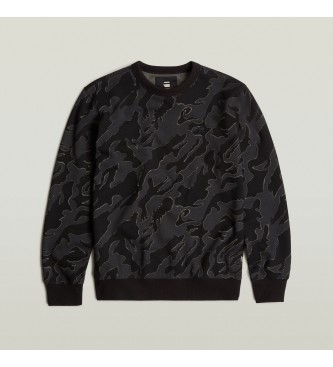 G-Star Island Camo sweatshirt svart