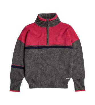 G-Star Sweatshirt Multi Color Loose gris, rose