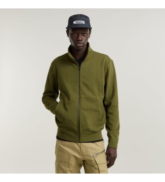 G-Star Sweatshirt Nifous Zip verde