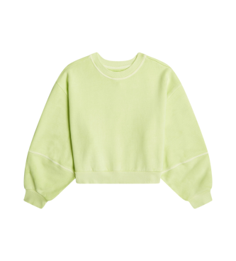 G-Star Sweatshirt surdimensionn Overdyed vert pistache