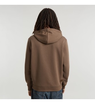 G-Star Sweat Premium Core marron