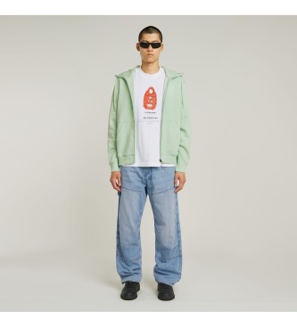 G-Star Sweatshirt Premium Core Zip green