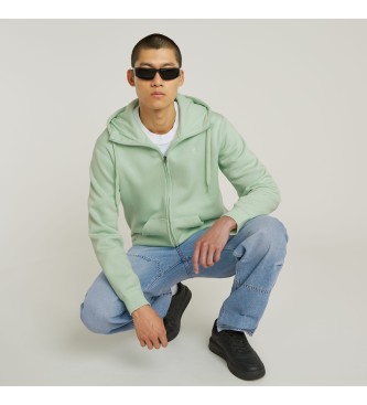 G-Star Sweatshirt Premium Core Zip green