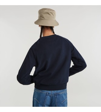 G-Star Sweatshirt rmekonstruktion navy