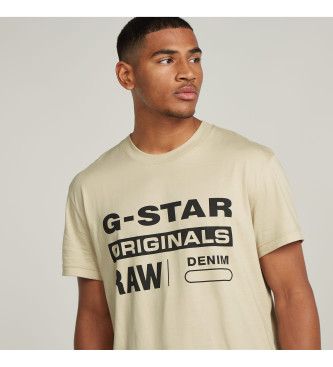 G-Star Origineel beige T-shirt