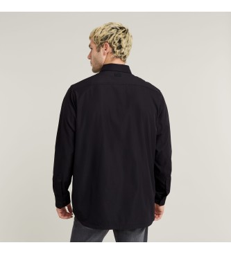 G-Star Tech relaxed shirt zwart