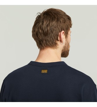 G-Star Sudadera Text Graphic marino