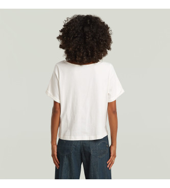 G-Star Koszulka biały węzeł