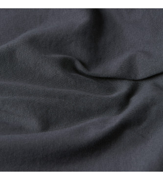 G-Star Granatowa koszulka z węzłem