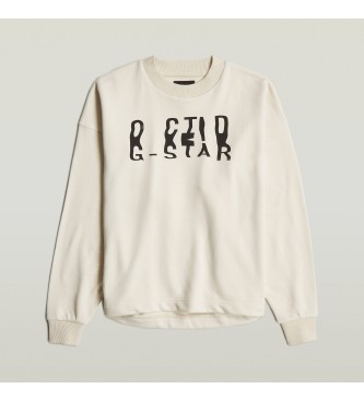 G-Star Chroma Graphic Los beige sweatshirt