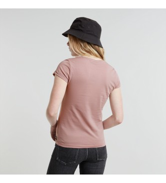 G-Star Eyben Slim T-shirt rosa