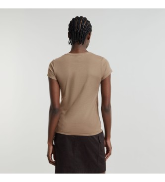 G-Star Eyben Slim T-shirt brun