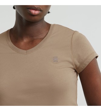 G-Star Eyben Slim T-shirt brown