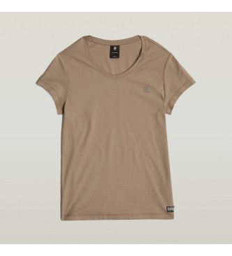 G-Star Eyben Slim T-shirt braun