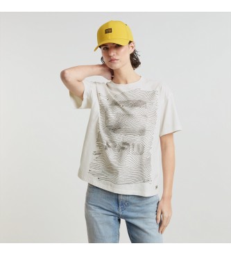 G-Star Faux Embro Loose T-shirt white