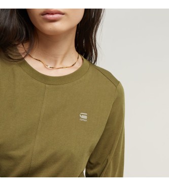 G-Star Front Seam T-shirt green